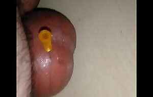Needled testicle