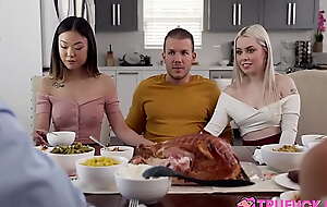 Stepbrother Is Thankful For His Penis Haley Spades, Lulu Chu