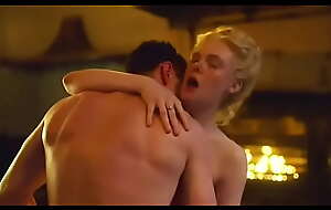 Elle Fanning Fucked in Table (Looped)