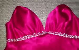 Hot Pink Satin Hoof it Dress