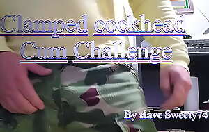 Clamped Cockhead Cum Chap