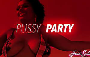 Chunky Booty Freak Imani Seduction in Gangbang Bukkake Fuck - Pussy Party Music Video