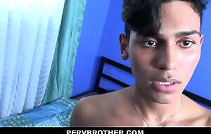 Latino Twink Stepbrother Fucked By Older Stepbrother While Purifying Room POV - Simon, Dublin Grey