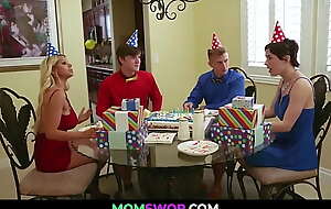 Mother Swap with Son and Best Friend Mom at Birthday... Olive Glass, Brooklyn Chase, Tyler Cruise, Oliver Faze