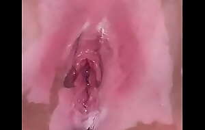 Twine and jism inside vagina (creampie)