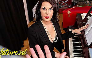 French Piano Omnibus Fucked In Her Ass By Monster Cock