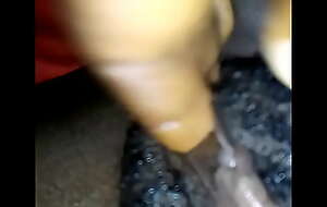 Clitoris noire poilu