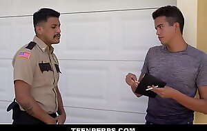 Latino Boy Perp Screwed By Cops After Finding Weed - Johnny Bandera, Leo Silva