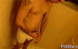 Morning urinate in the first place web camera