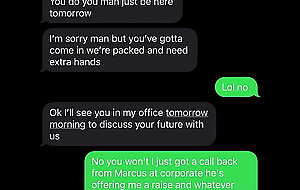 Fucking My Boss Hard Anally