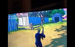 WHITE Young man GOES GOATED IN FORTNITE