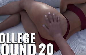 COLLEGE BOUND #20 - Lynda showing her nice round butt