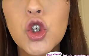 Japanese Asian Tongue Clone Face Nose Licking Engulfing Kissing Handjob Charm - More at fetish-master porn 