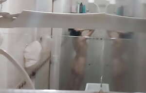 Compilation of My Roomate in Shower