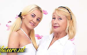 Hot Granny Regina and 18yo Teen Lacy Are Having Be passed on Time Of Their Life Together