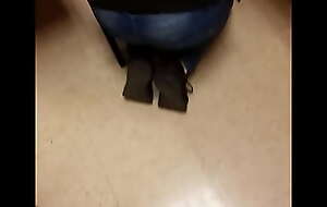 Black Thong Slip At School