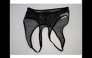 Fishnet Crotchless and Backless Panty