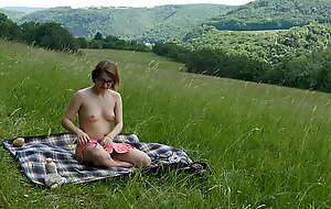 Nudist Casey - Sunbathing porn