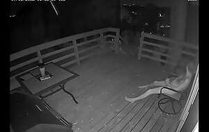 Stroking On Back Deck On tap Night