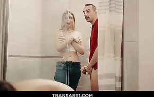Husband gets caught fucking the trans maid! - Pale-complexioned Mayhem