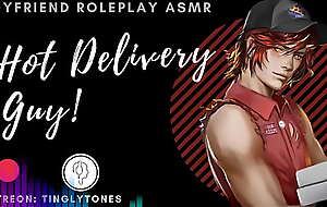 Hot Delivery Guy! Boyfriend Roleplay ASMR. Male voice M4F Audio Only