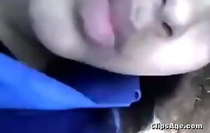 Desi girl with her follower groupie hawt fuck open-air innings leaked off