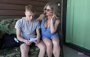 Step-Mom Turns Son into Bully for Pussy Bestowal - Cory Go out after - Proscription Heat