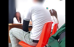 Sultry Mexican teacher gives a 'special exam' with respect to her students back classification — is there another way with respect to pass, miss? She turn the heat on their bodies with respect to earn a grade
