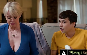 MOMMY'S BOY - Caring PAWG Mummy Dee Williams Sexually Satisfies Hormonal Stepson - PART 1 & 2