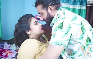 Horny Act out Brother Copulates His Act out Sister when Parents out like a light ( Hindi Audio ) Operative Movie