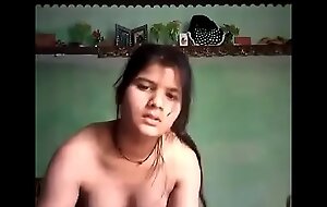 Indian legal ripen teenage lesbian girl enjoy yourself away from fingering say no to tight pussy
