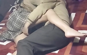 NO!!!! YOU SAID WE WOULD PRACTICE MATH!!! NOT THAT WE WOULD Try SEX!!! School Girl Fucks Her Classmate REAL HOMEMADE