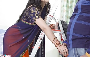 Cute saree bhabhi gets noxious with her brother-in-law for hard and rough assfuck sex after an ice knead on her back.