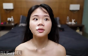 I cover her pretty characteristic at hand purblind CUM