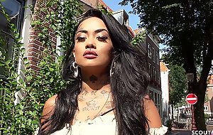 GERMAN SCOUT - BROWN DUTCH INKED INSTAGRAM MODEL BABE BIBI Persevere in TO ROUGH Have sexual intercourse FOR CASH