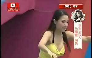 Sexy Chinese cuties in gameshow