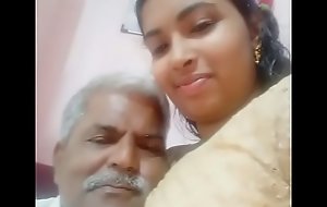 Mallu girl shared with Elderly Uncle