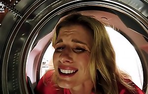 Fucking My Stuck Affectation Mom in the Ass while she is Stuck in the Dryer - Cory Chase