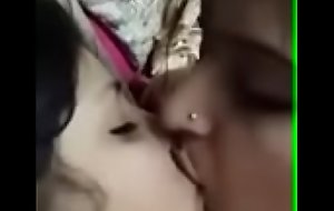 Desi lesbian beauties sucking each other boob&rsquo_s chut