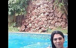Mallu girl TikTok without underware in swiming unify