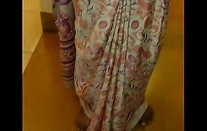 Wear and Cum all about round Satin silk saree of neighbor 2