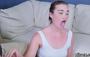Spoilt teenie is brought in butt hole asylum for painful therapy