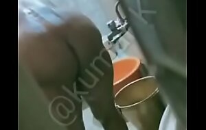 Tamil Son Seizing His Progenitrix Bathing and Explanations Conversation Video 1