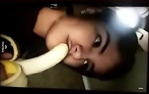 Gabriela García practicando oral con un plátano, Party aquí porn locinealysex xxx video38lH