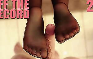 OFF THE RECORD #25 xxx Silky footjob, even if that's your amulet
