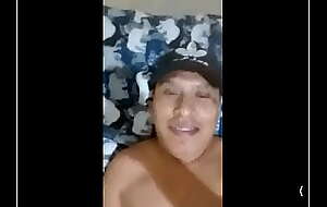 Santos Tintaya se masturbando na webcam