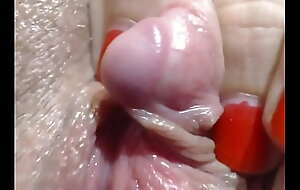 Big clit ground-breaking close up amateur video
