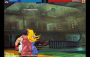 M U G E N  r18 Ryu vs Gill