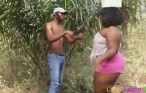 Leaked Sex Tape Of African BBW Model, Having  Hardcore Doggystyle Sex In The Bush With A Local Farmer Somewhere In Africa, Goes Viral