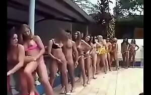 Poolside Orgy With Trannies